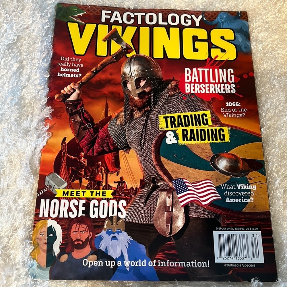 A360 media magazine features vikings